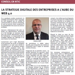 La stratégie digitale des entreprises à l'aube du web 4.0